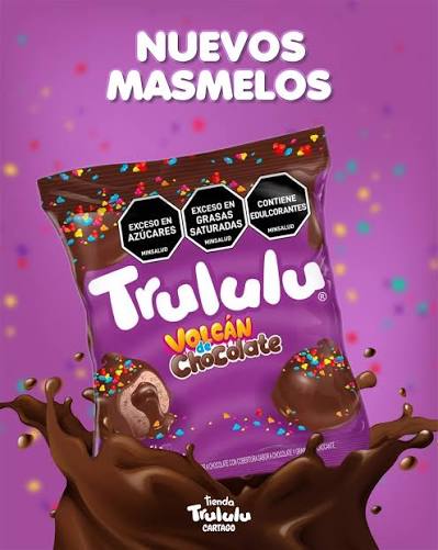 TRULULU MASMELOS VOLCAN DE CHOCOLATE 54g