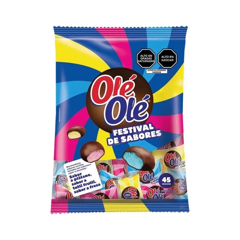 OLE OLE FESTIVAL DE SABORES 202,5g 45UNID