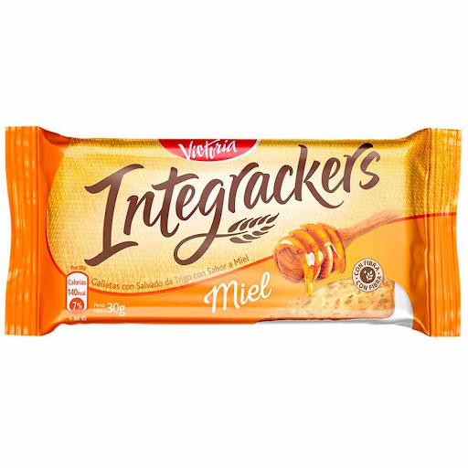 GALLETAS INTEGRACKERS SABOR A MIEL x 30 gr