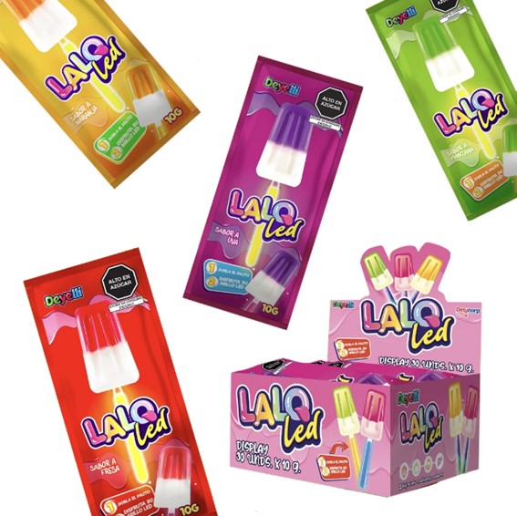 CHUPETIN LALO LED x 10 g