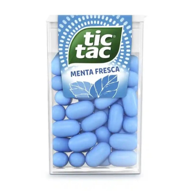 PASTILLAS TIC TAC SABOR MENTA FRESCA x 16G