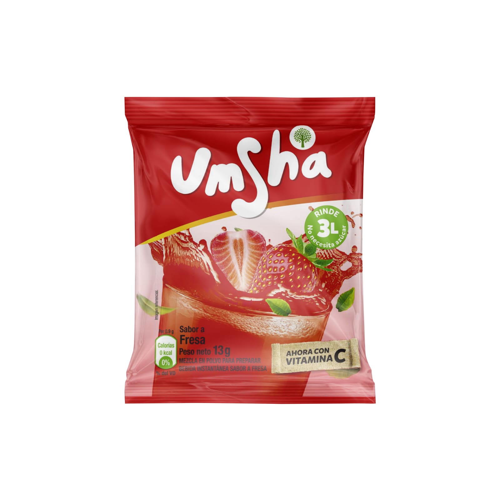 REFRESCO SABOR A FRESA 13g