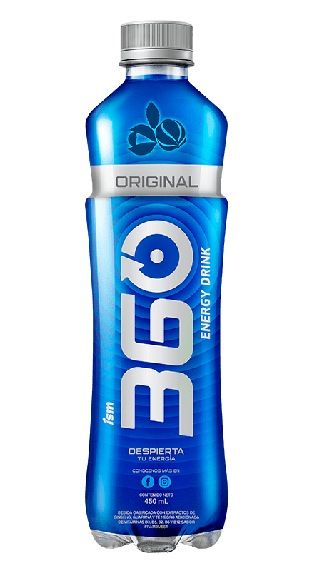 360 ENERGY DRINK EXTRACTO DE GUARANA x 450 ml