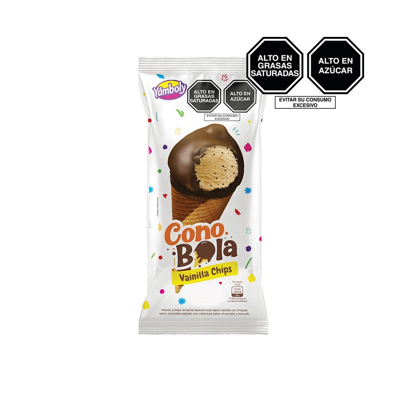 CONO BOLA VAINILLA x 120ML