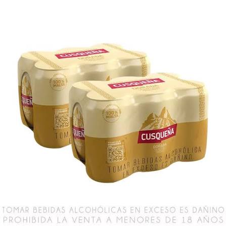 CERVEZA CUSQUEÑA DORADA SIX PACK 355ml